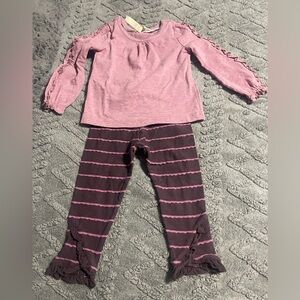 Matilda Jane Pink and Purple Pajama Set